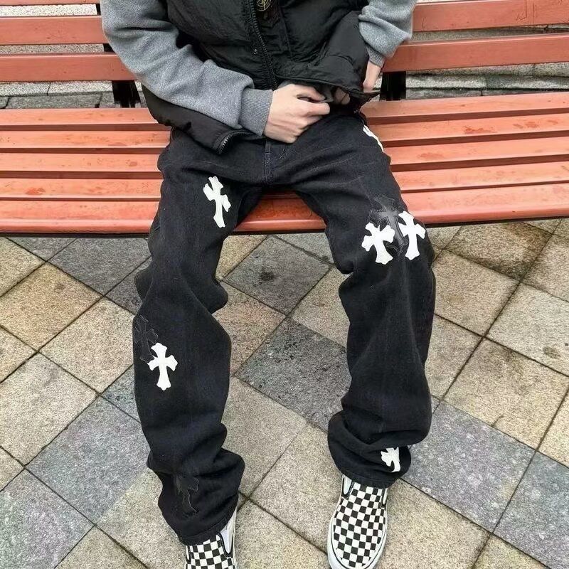 В наявності штани джинси jeans Chrome Hearts Хром хертс штаны Джинсы