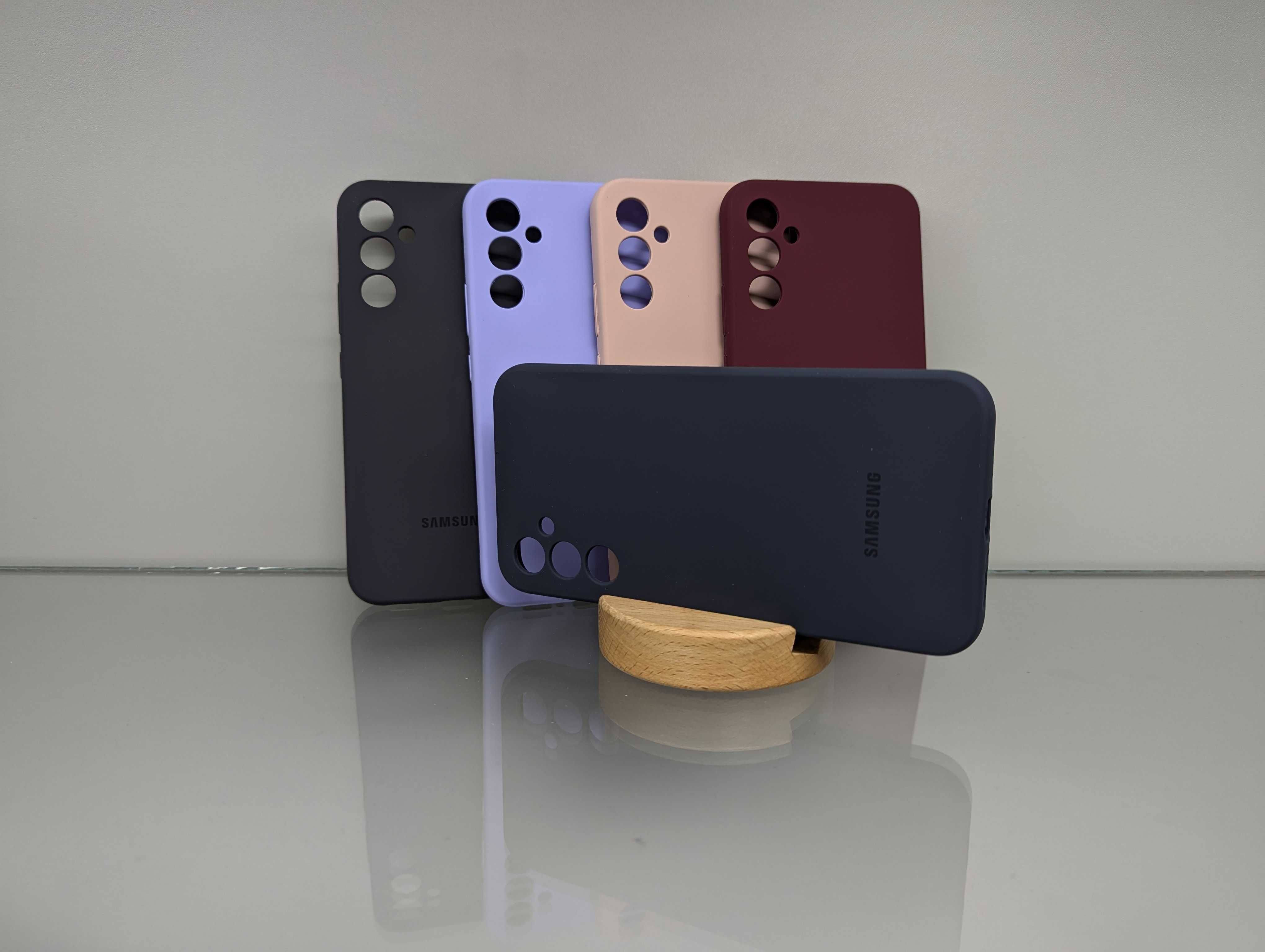 Топ Samsung A34 Противоударный чехол Софт Тач з лого чохол мікрофібра
