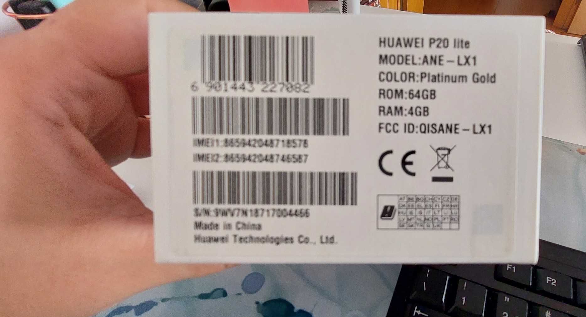 Huawei P20 Lite Platinum Gold - Ótimo Estado