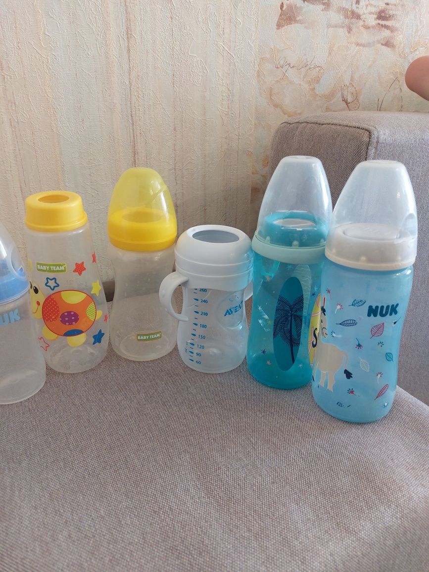 бутылочки Avent nuk babyteam  бв з соскою авент