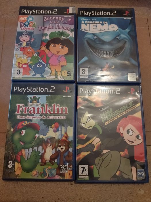 Playstation 2 Lote Jogos Infantis