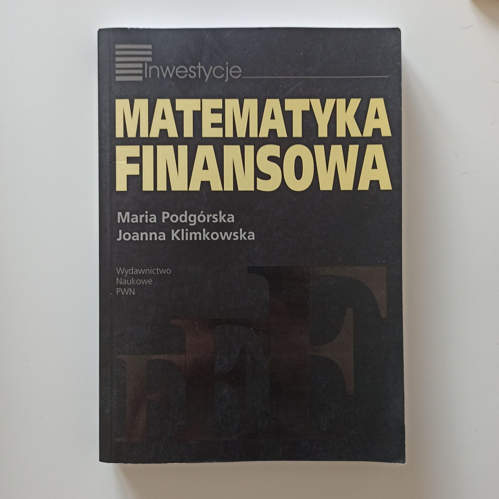 Matematyka finansowa / Podgórska