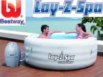 Okazja Jacuzzi lay z spa bestway 4 osobowe podgrzewane jacuzi ogrodowe