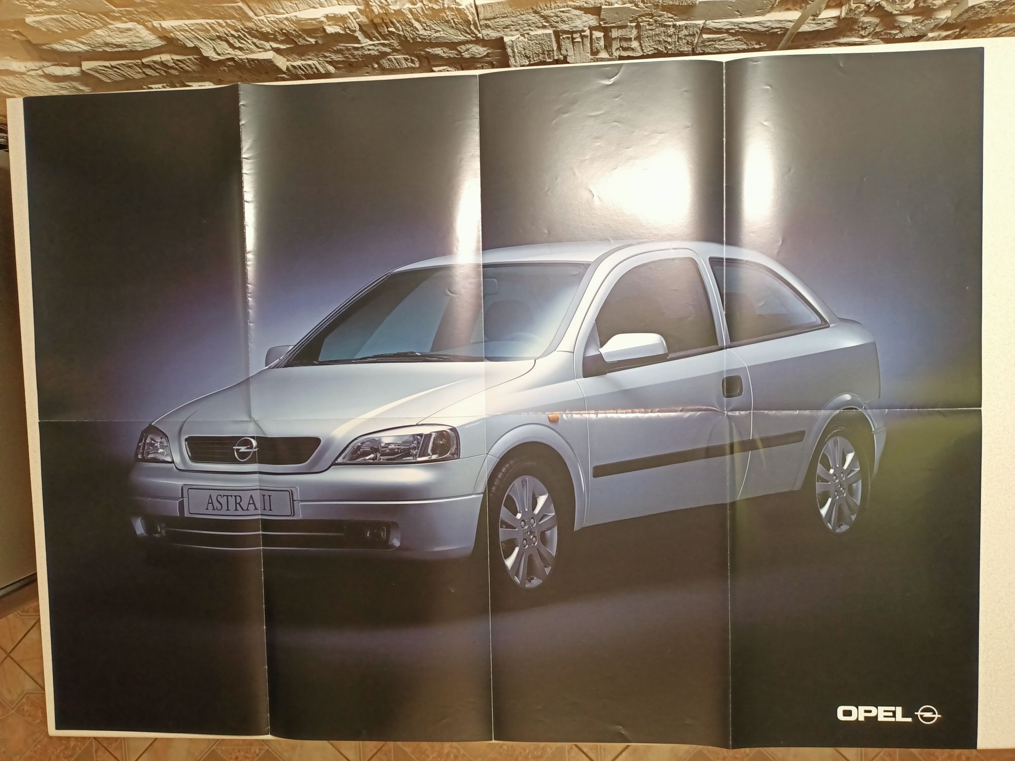 Duży plakat Opel Astra