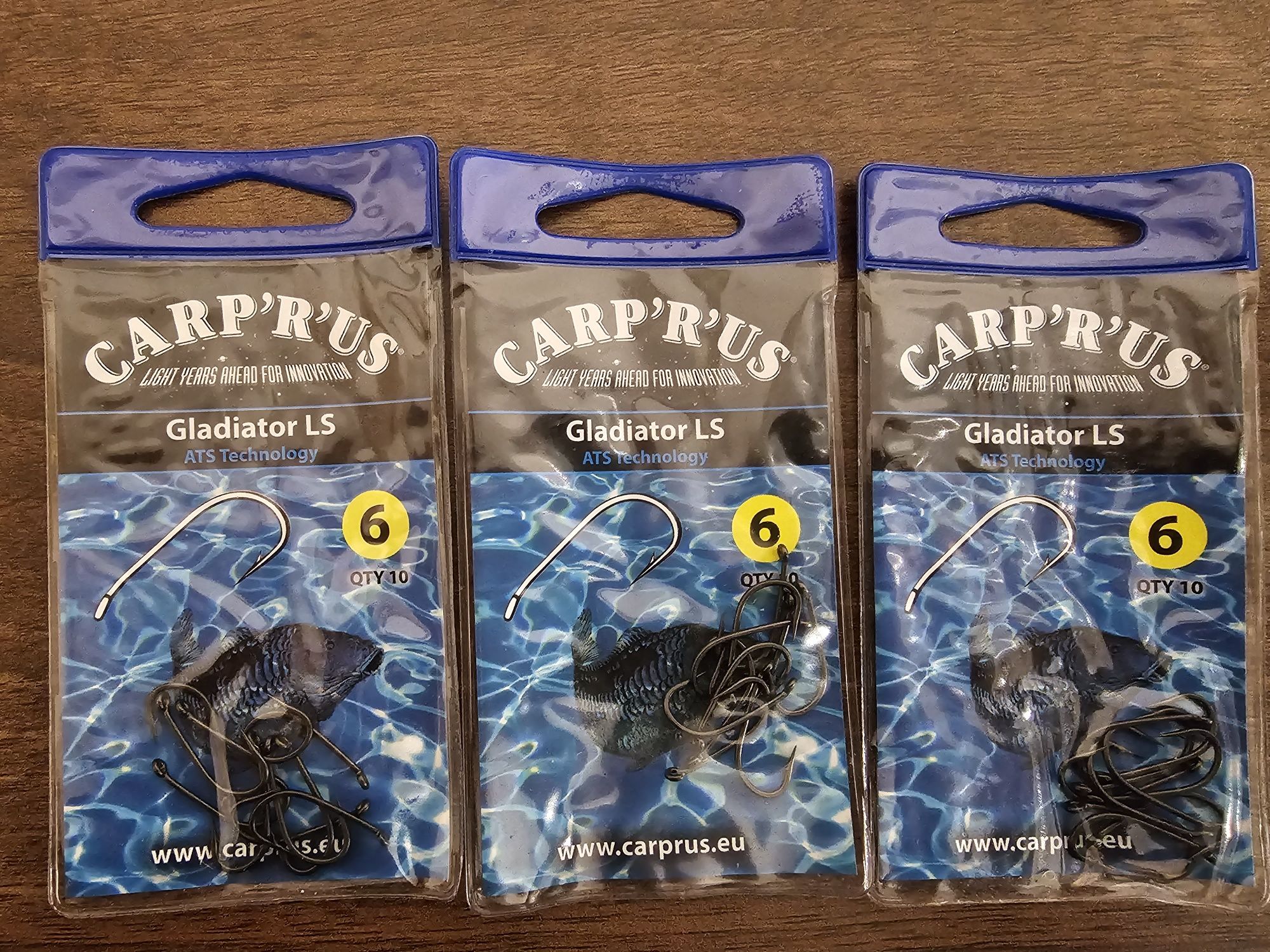 Haczyki Carp'r'us Gladiator LS 6