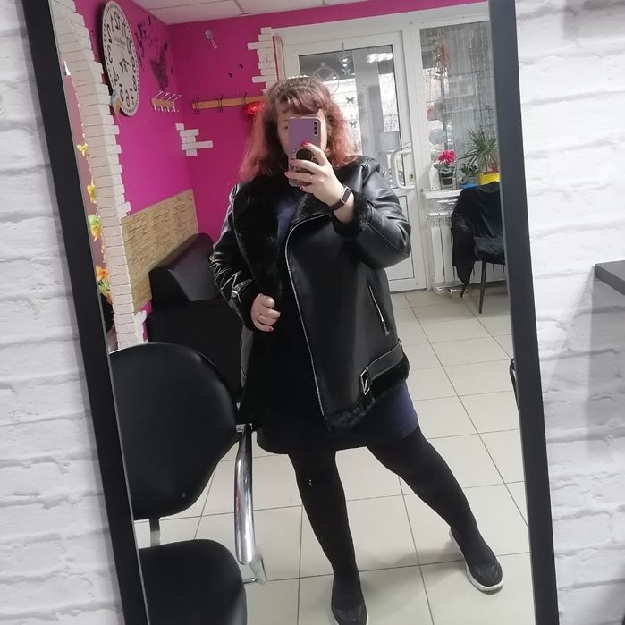 Дублянка куртка автоледі Aviator XL 42 Sinsay