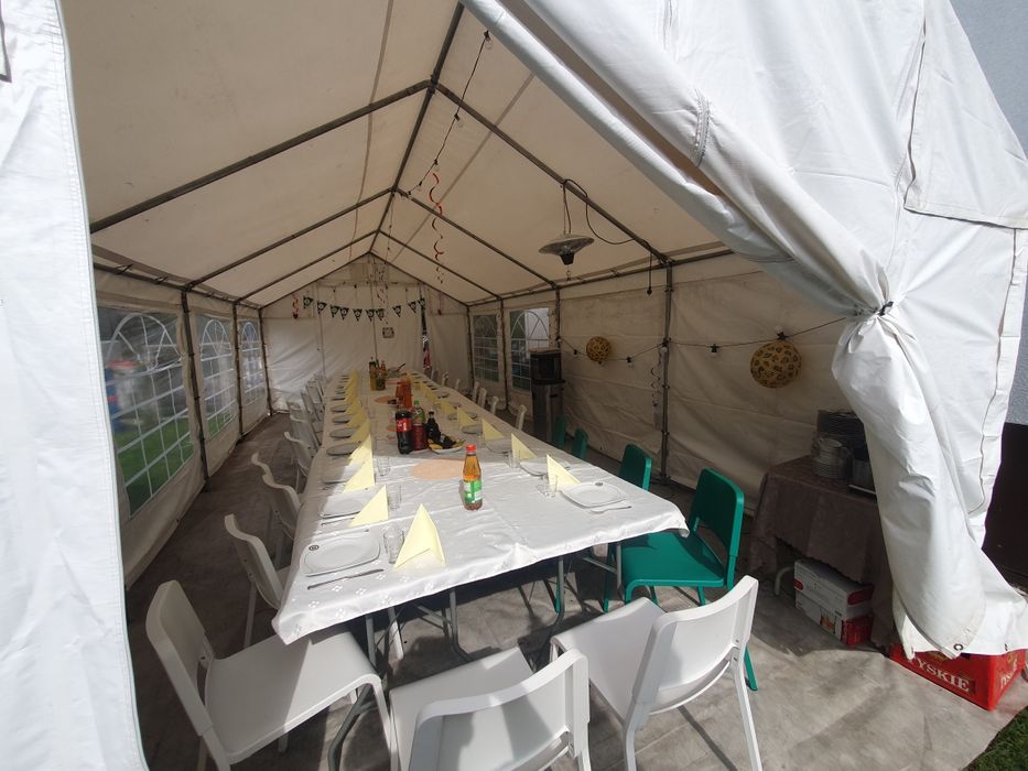 Wynajem wypożyczenie krzeseł stołów cateringowych urodziny roczek chrz