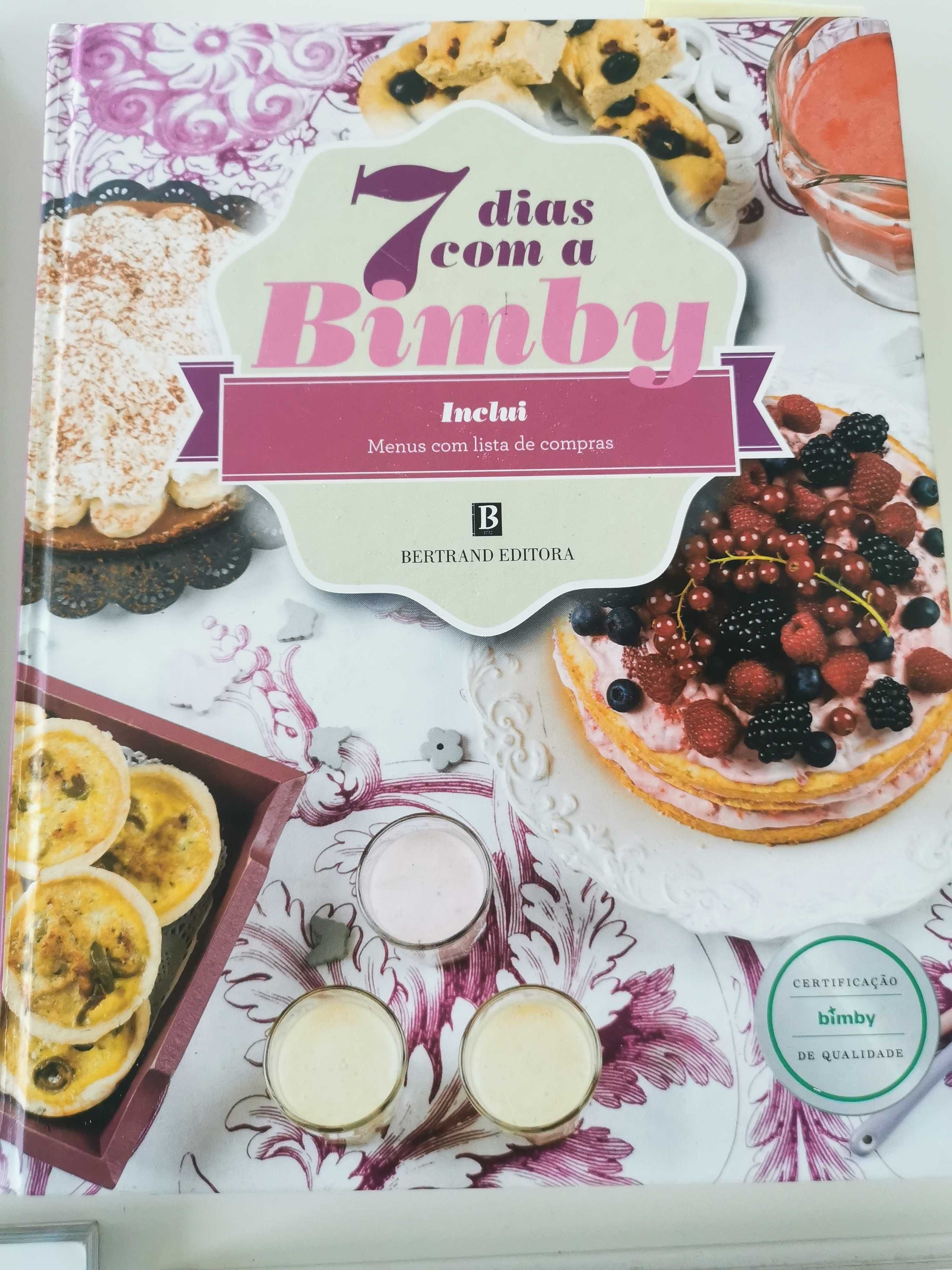 Conjunto Livros e Revistas Bimby