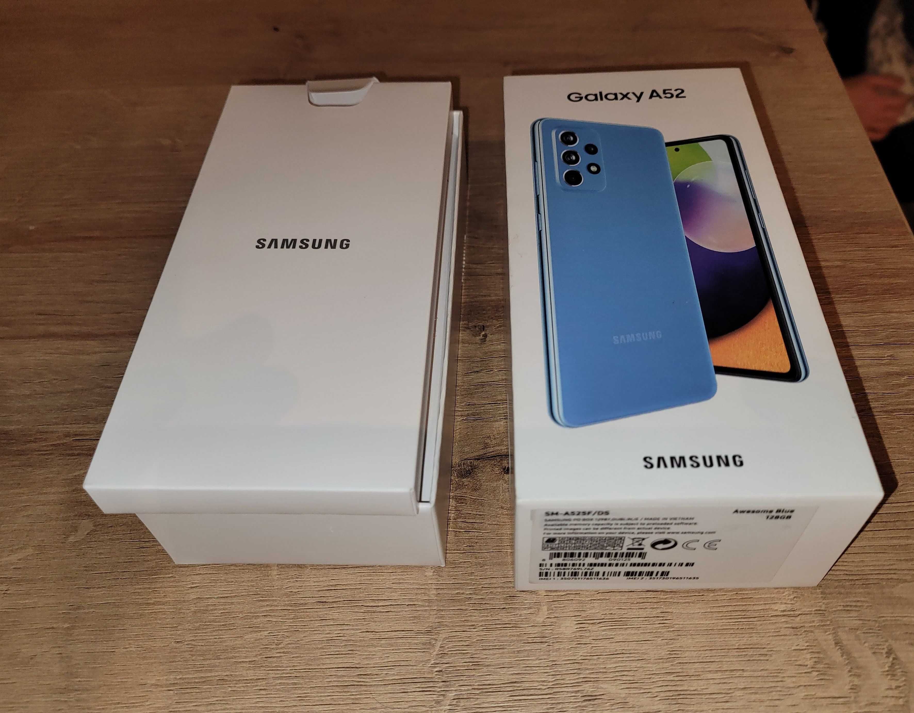 Samsung Galaxy A52 6/128 niebieski używany