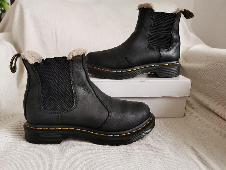 Dr. Martens Air Wair Leonore Chelsea ocieplane sztyblety 37