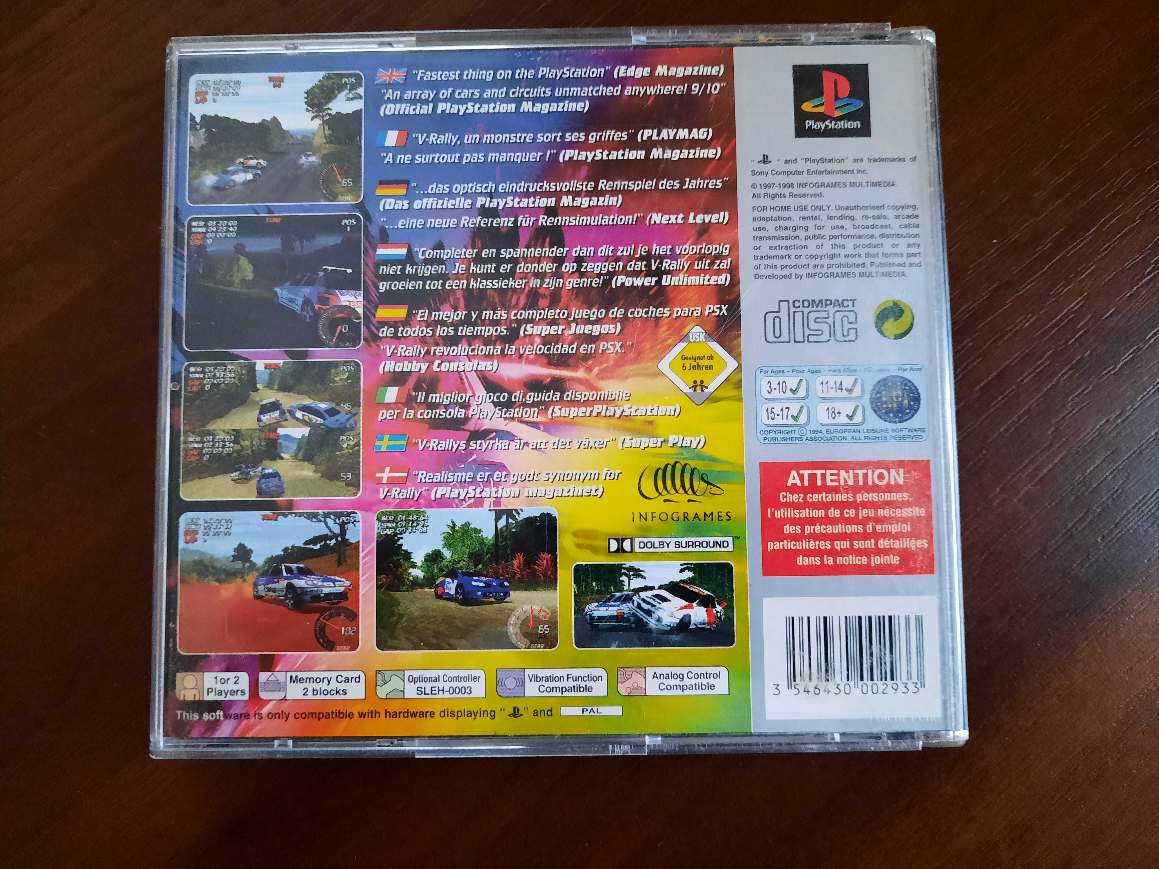 V-Rally Championship Edition psx ps1