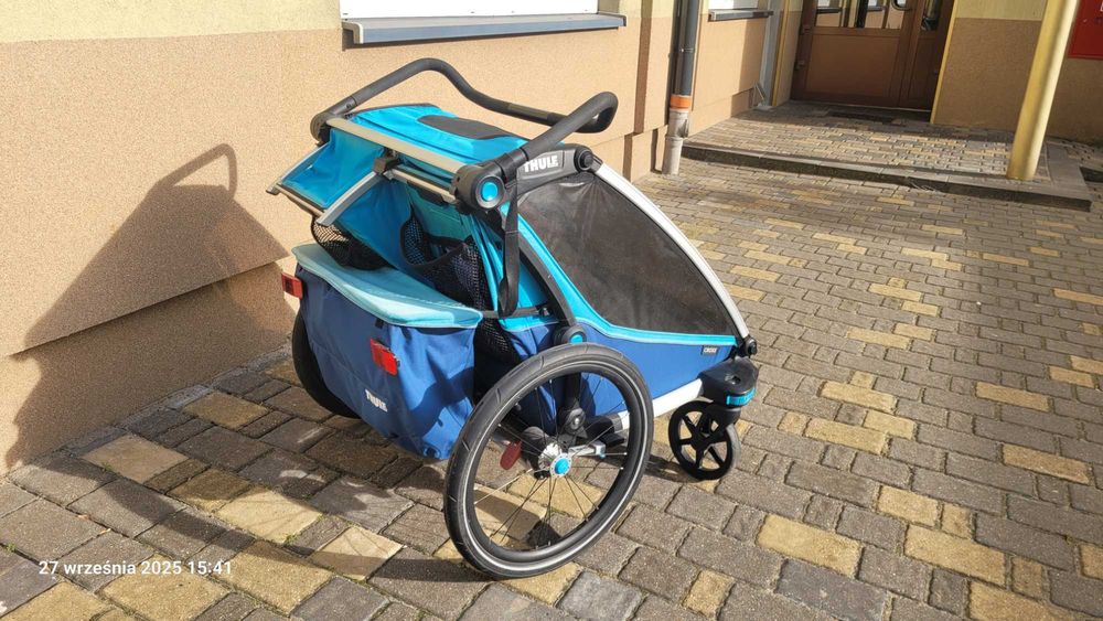 Thule Cross 2 Przyczepka rowerowa dwuosobowa