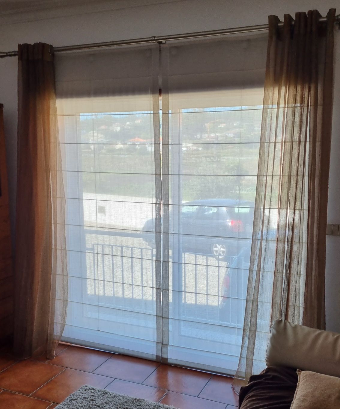 Cortinas de sala e quarto