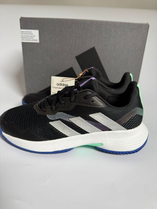 Nowe sneakersy sportowe ADIDAS CourtJam Control W czarne 38