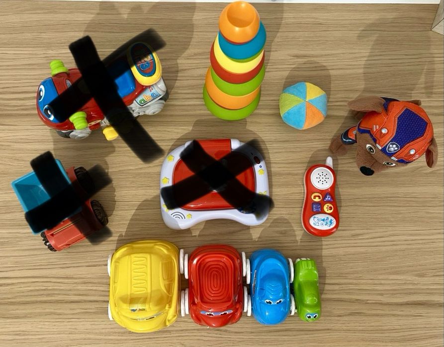 Zestaw zabawek 1-2 latka