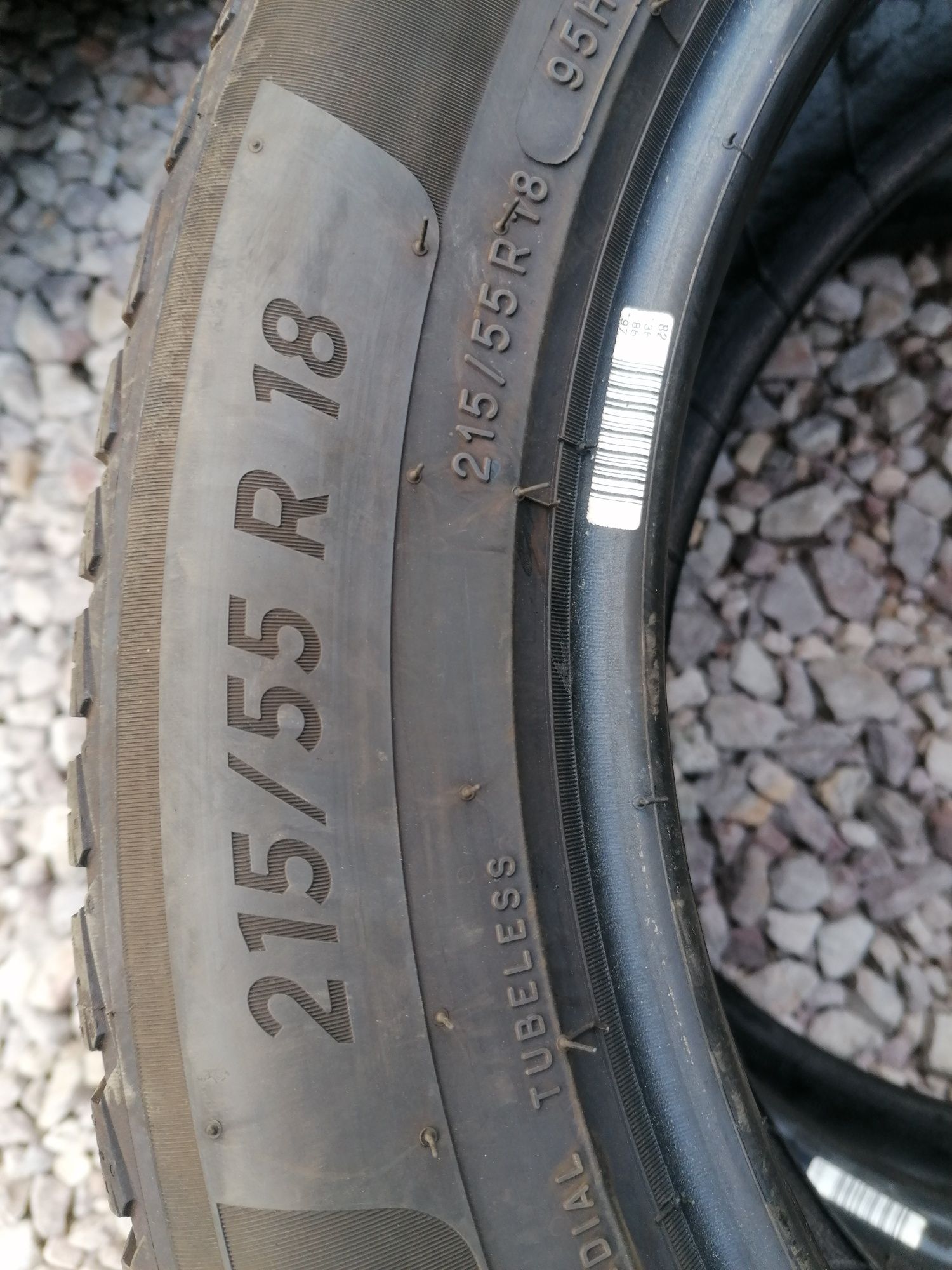 215/55/18 Michelin 2024 rok wielosezonowe całoroczne