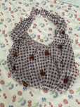 Mala zara missangas cerejas
