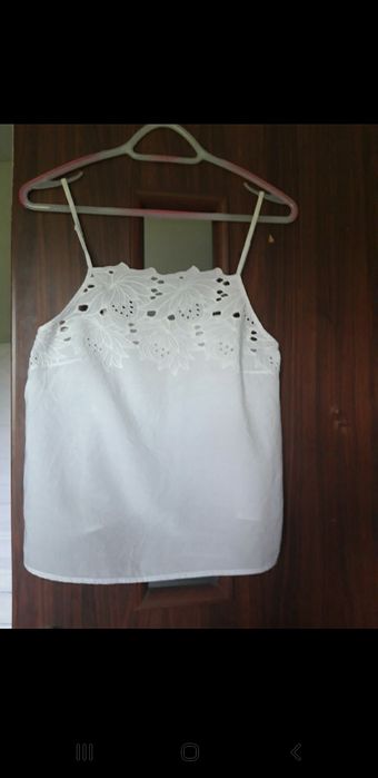 Bluzka damska bez rękawów koszulka top S/M/L