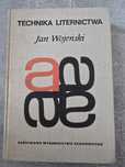 J Wojenski technika liternictwa 1967