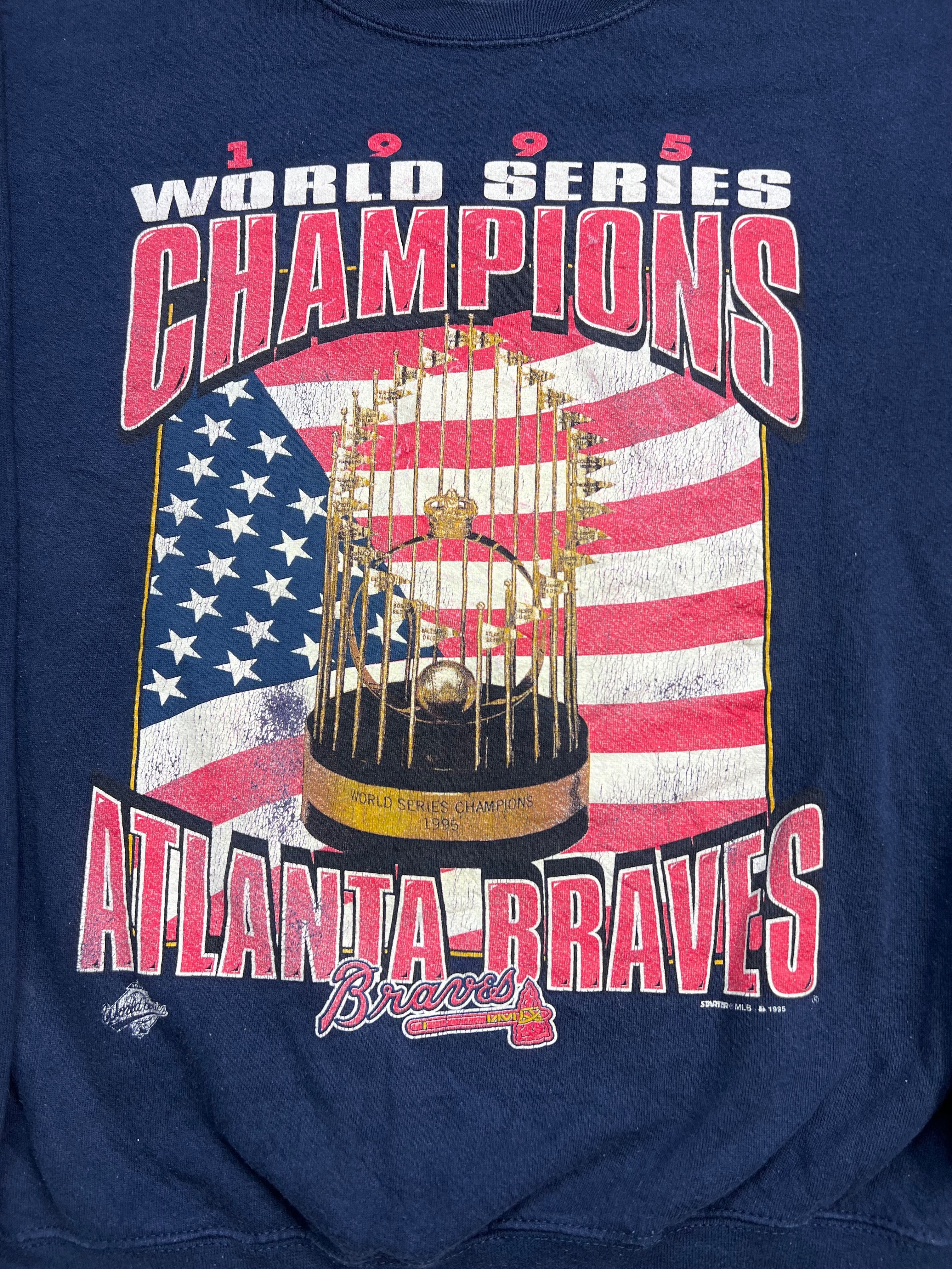 Starter MLB Atlanta Braves 1995 World Champion Bluza