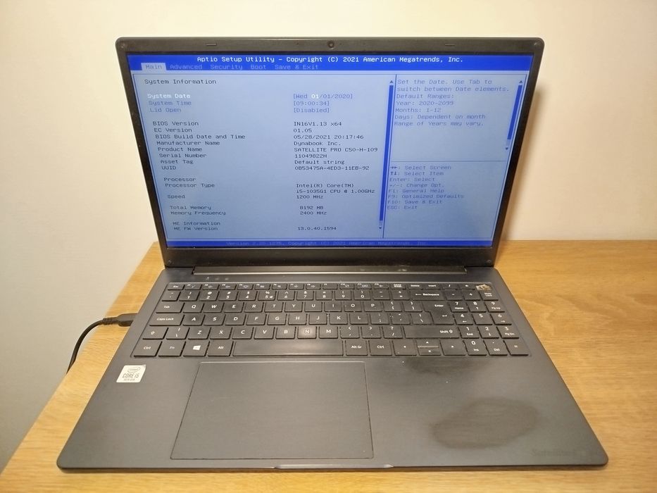 Laptop dynabook Pro C50-H-109 i5-10gen