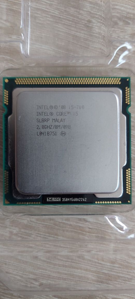 Процессор Intel Core i5-760 2.80GHz/8M/1333MHz LGA1156