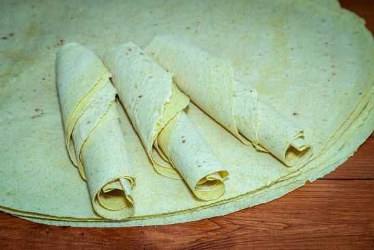 Супер лаваш КУКУРУДЗЯНИЙ для усіх страв стріт фуду