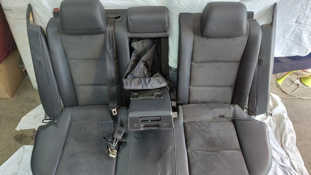 Fotele wnętrze Audi A4 b6 b7 avant 4x grzane.