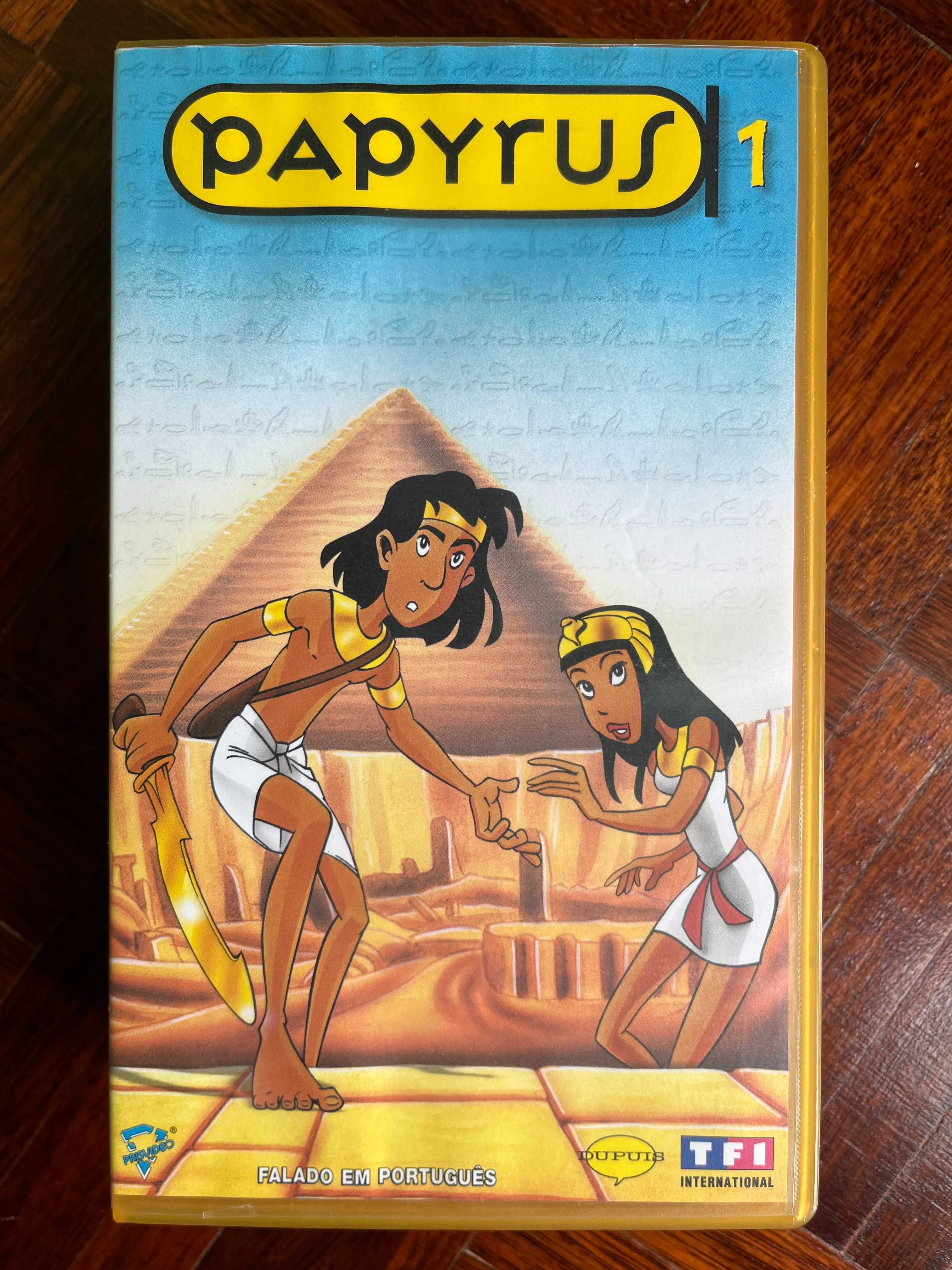 VHS Papyrus 1 (Gauthier e Lebrun, 1998) DUB PT-PT