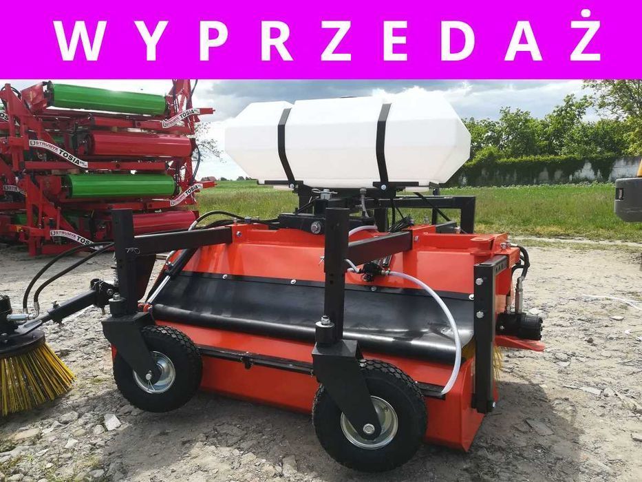 WYPRZEDAŻ - Zamiatarka do ciągnika ładowarki wózka 1,2m-2,4m