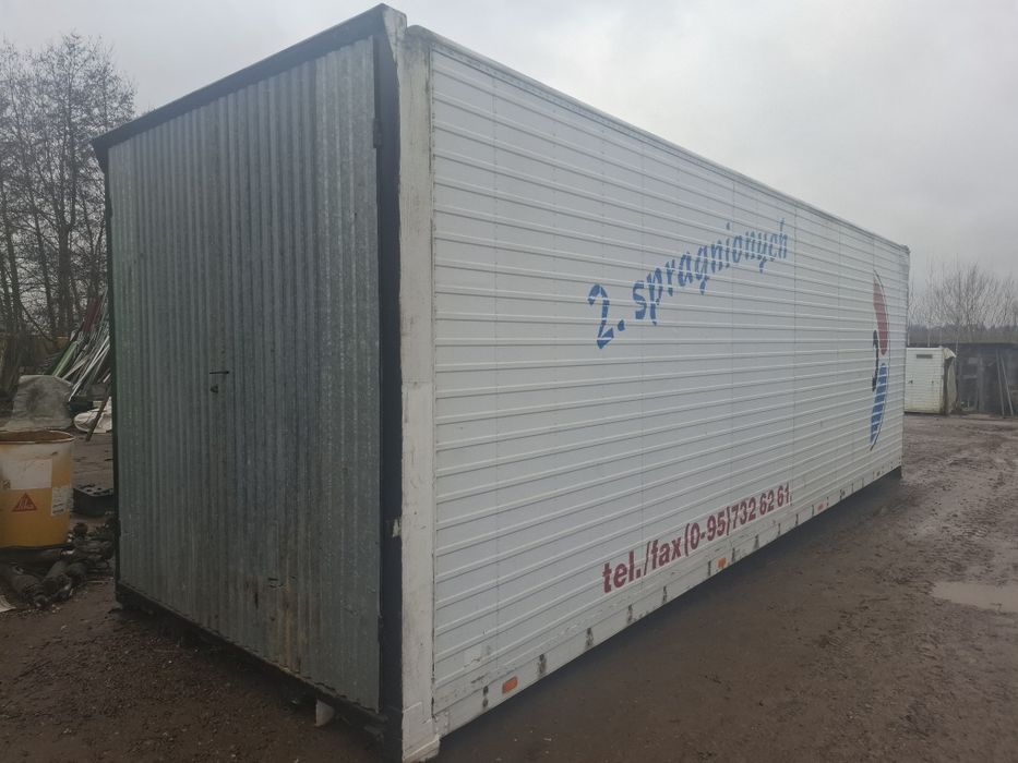 Kontener przechowalnia ,Magazyn 8m z transportem i rozładunkiem