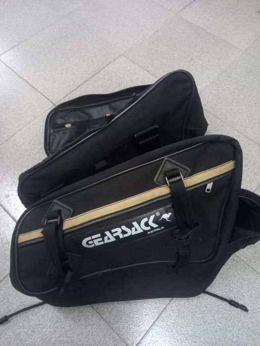 Top case original yamaha + malas laterais