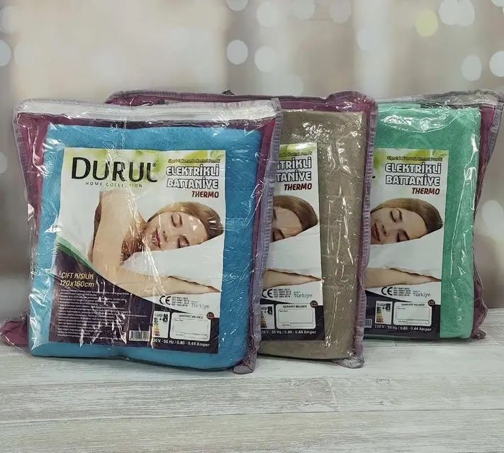 Однотонна байкова електричне простирадло з підігрівом Thermo DURUL