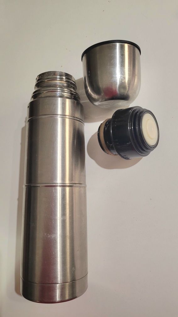 Termos z kubkiem 500ml stał nierdzewna półlitrowy 1/2L