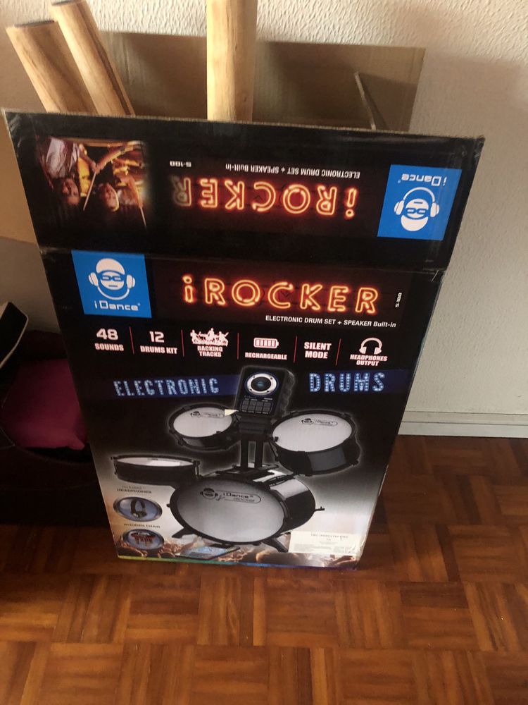 Bateria eletrica para criança
