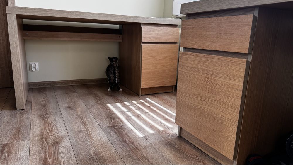 Biurko Ikea Malm 2szt