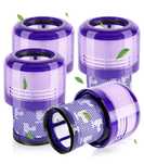 Zestaw 4 filtrów do Dyson V11 Dyson V15, SV14, SV17, SV22, zamienniki
