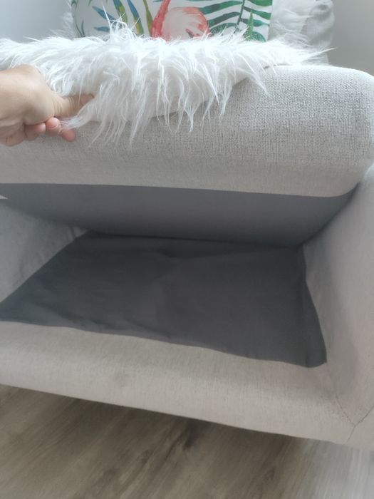 Poltrona ikea cinza claro