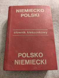 Słownik kieszonkowy niemiecko-polski