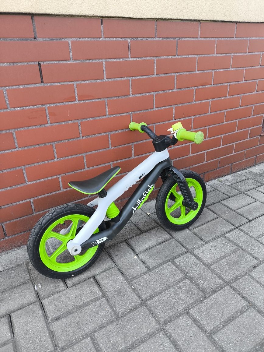 Rowerek biegowy ChillaFish BMX koła pompowane
