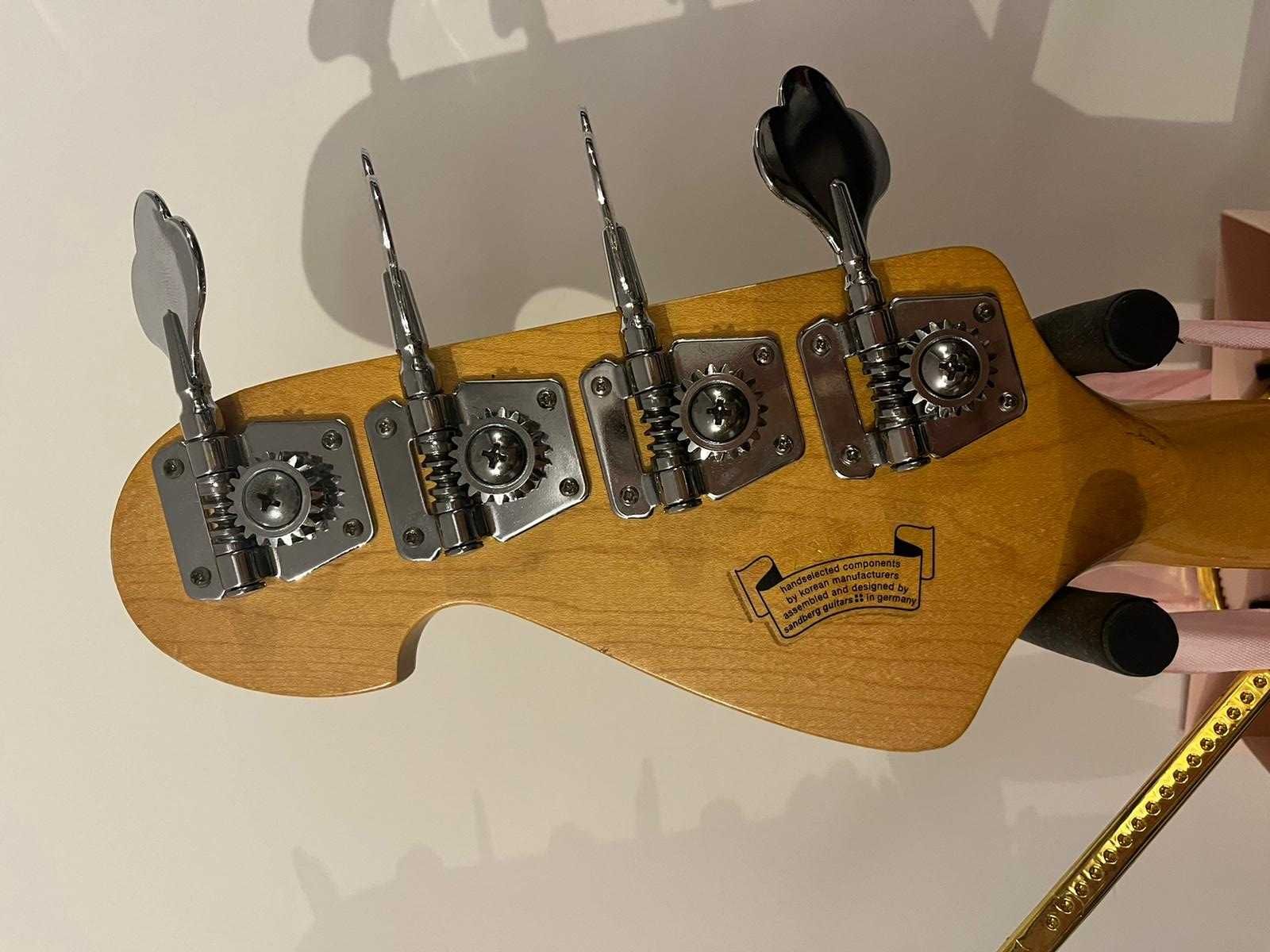 Sandberg Electra Gitara basowa Bas aktywna/pasywna Stan BDB