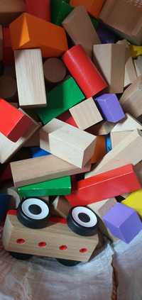 Legos em madeira