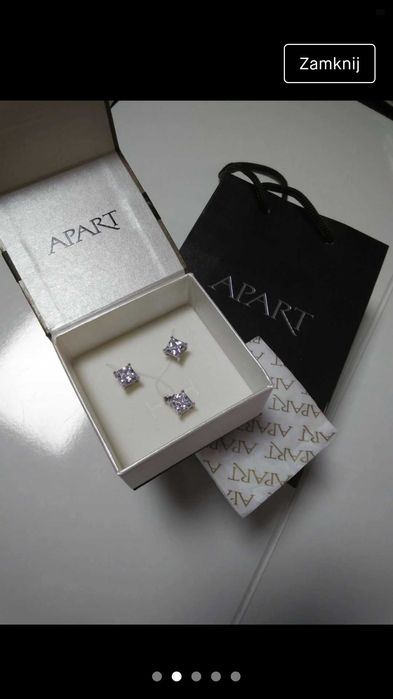 Komplet biżuterii APART nowy