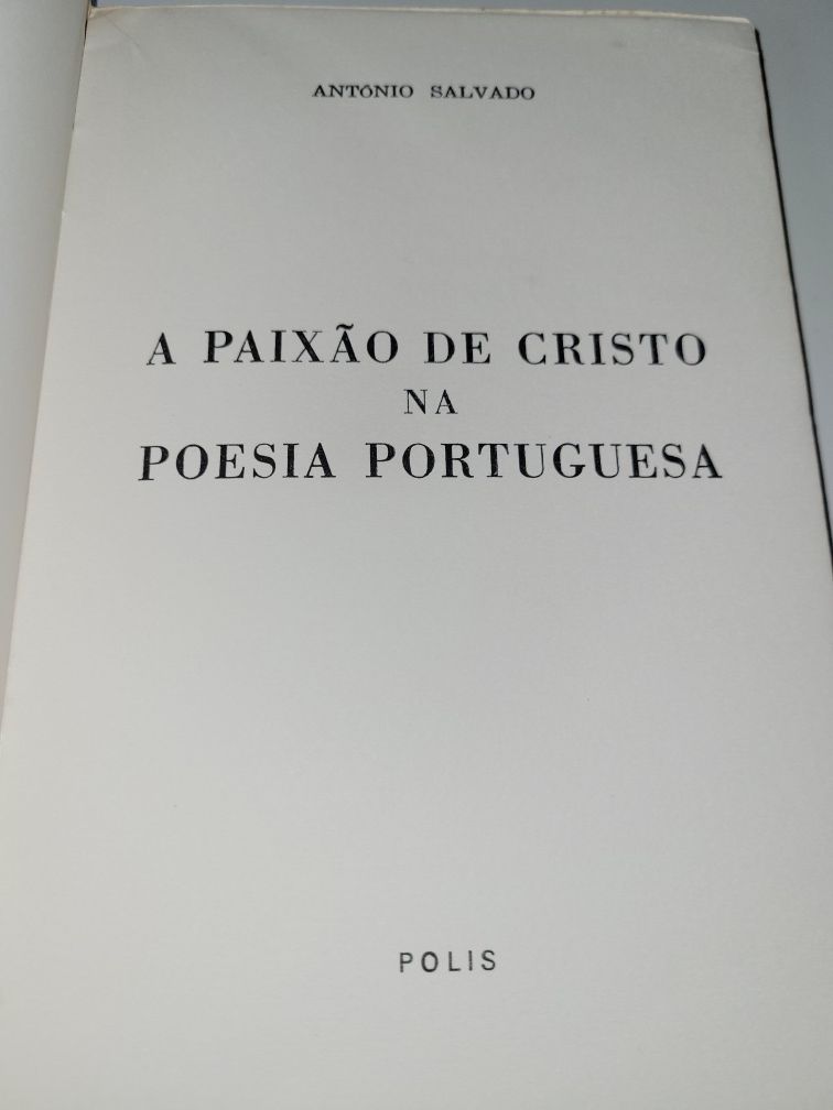 A Paixão de Cristo na Poesia Portuguesa, de António Salvado, 1969