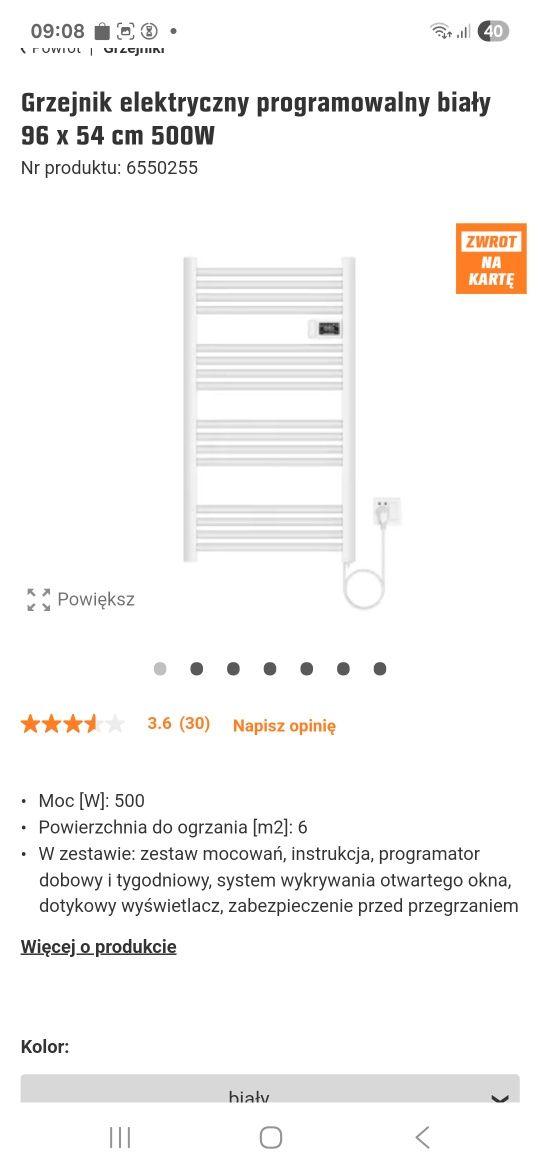 Grzejnik elektryczny