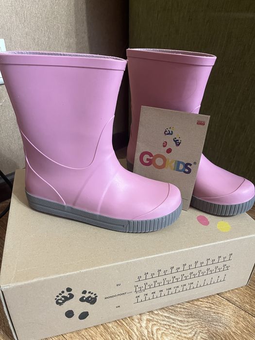 Гумові чоботи рожеві