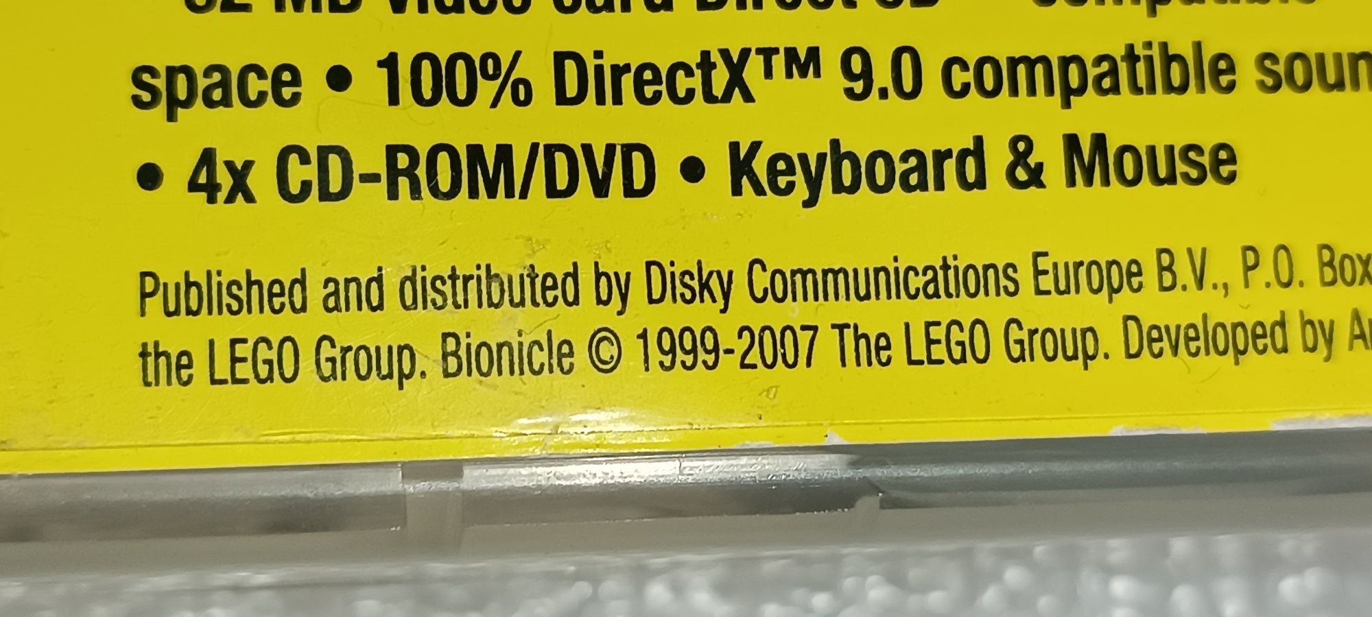 Raro Jogos antigos LEGO pra PC Bionicle/Drone Racers