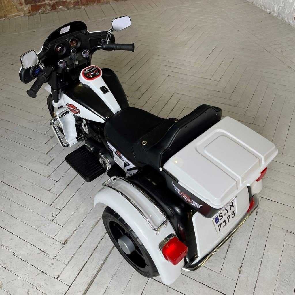 Motocykl HARLEY DAVIDSON CVO Elektryczny Trajka Auto Akumulator DZIECI