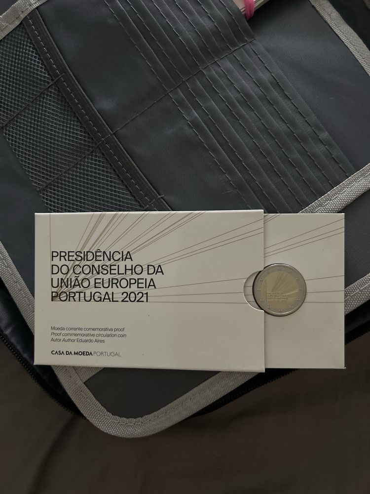 2€ Proof 2021 Presidencia do cincelho da UE