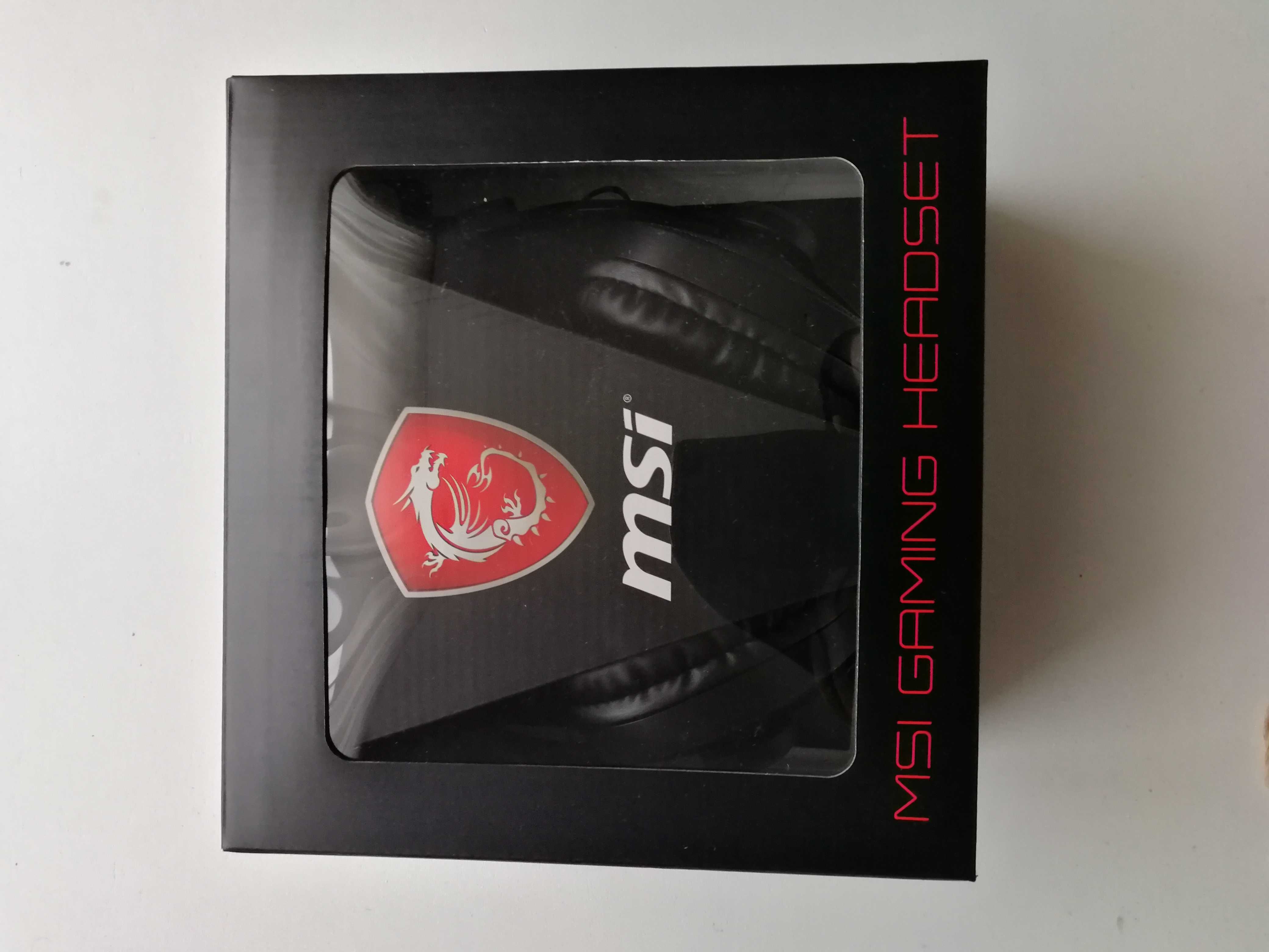 Nowe słuchawki z mikrofonem marki MSI GAMING HEADSET